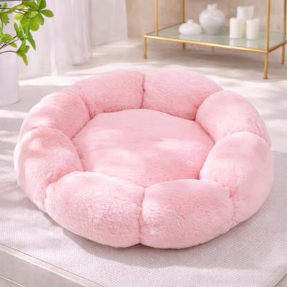 Coussin Peluche Rond Chien & Chat – Ultra Doux