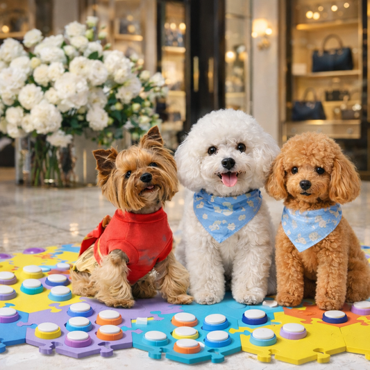 Boutons de communication pour chien et chat - Enregistreur vocal d'entraînement