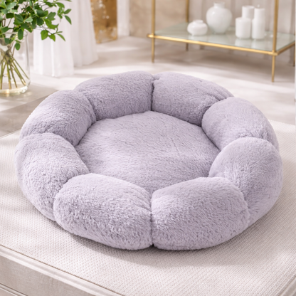 Coussin Peluche Rond Chien & Chat – Ultra Doux