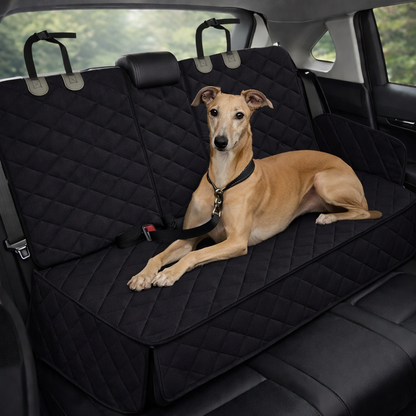 Housse de siège auto pour chien - Imperméable avec accoudoir central
