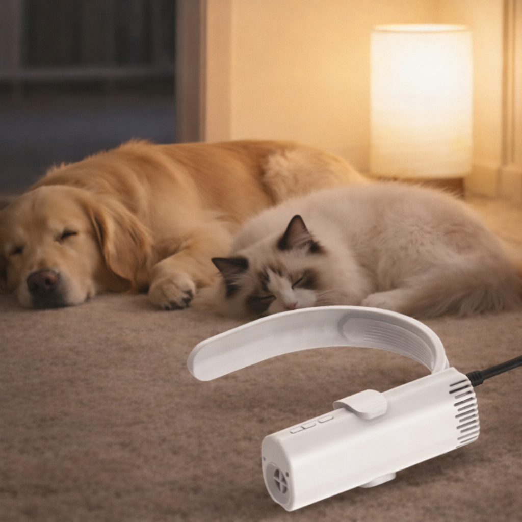 Sechoir de Toilettage Mains Libres pour Chien & Chat