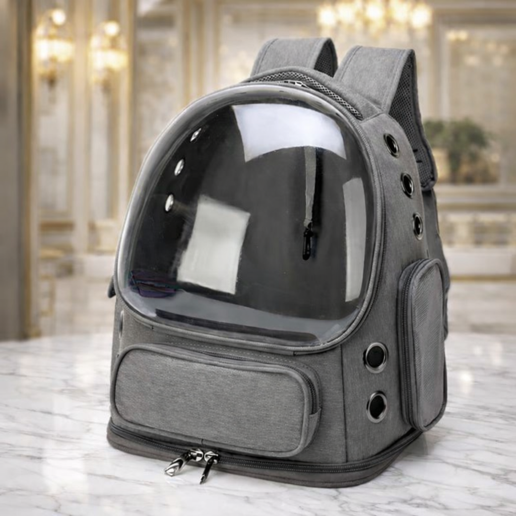 Sac de transport transparent pliable – Chien & Chat