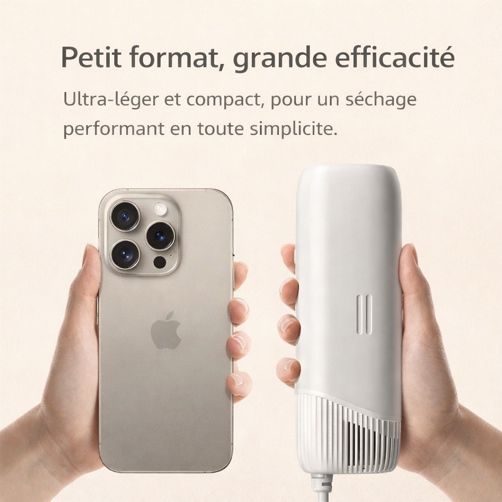Sechoir de Toilettage Mains Libres pour Chien & Chat