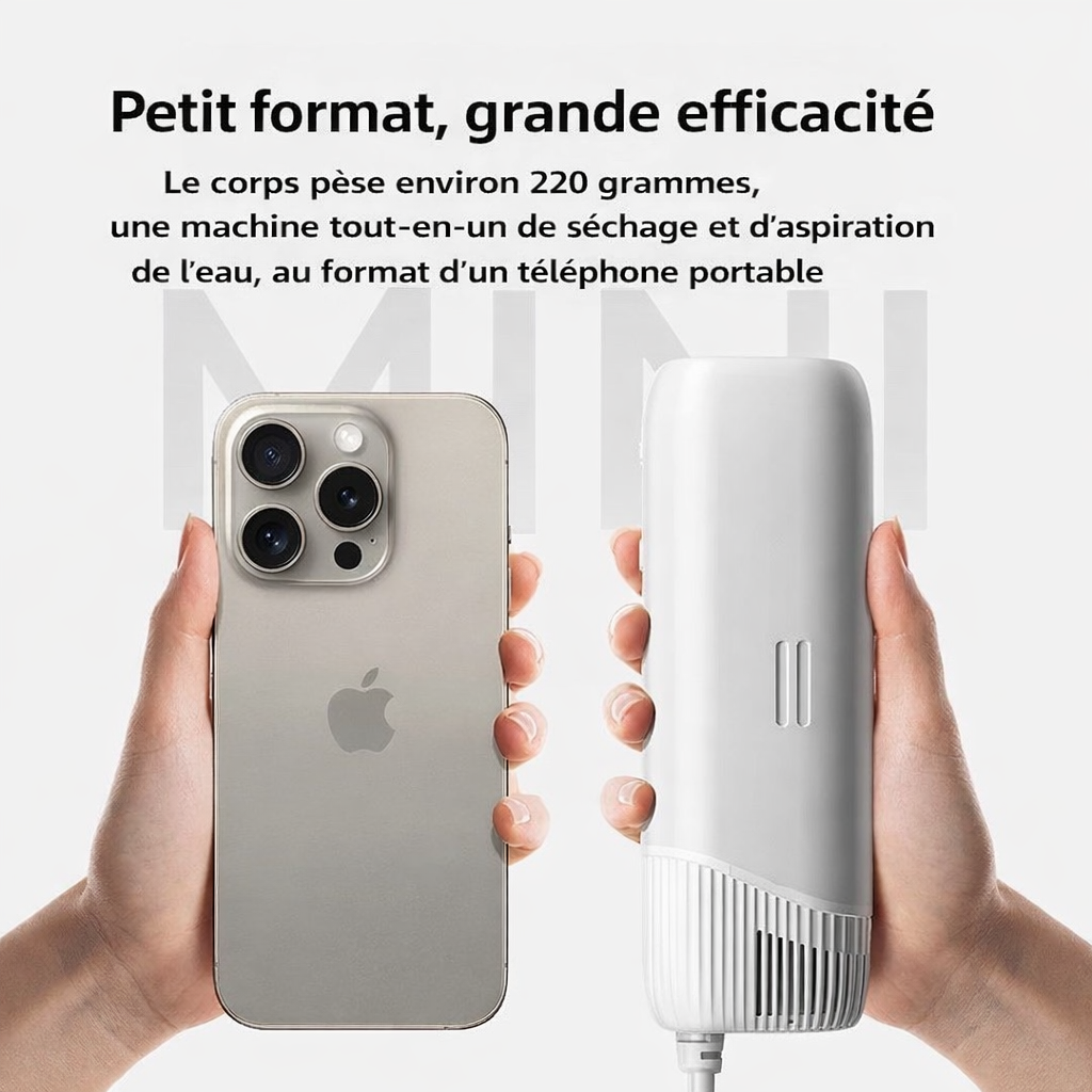 Sèche-Poils de Toilettage Mains Libres pour Chien & Chat