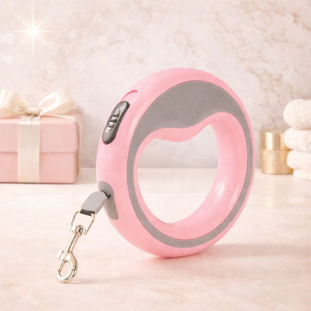 Laisse Rétractable Automatique 2,5 m pour Chien 🐶