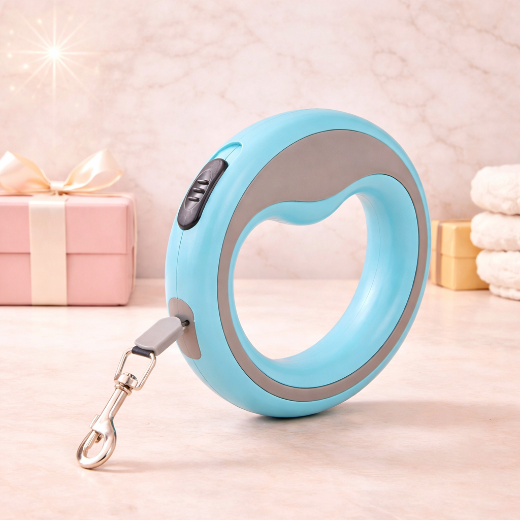 Laisse Rétractable Automatique 2,5 m pour Chien 🐶