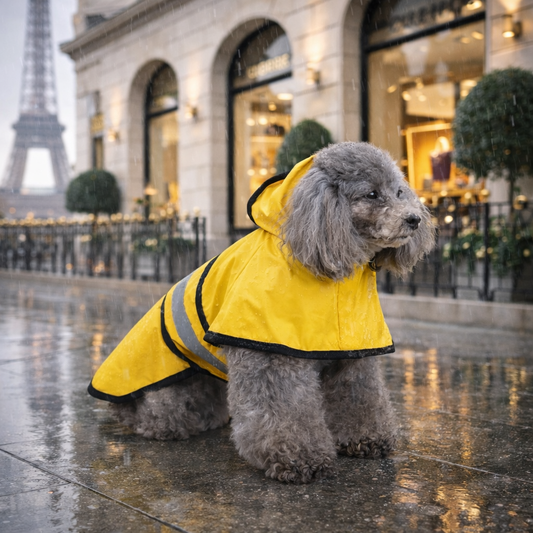 *Imperméable pour Chien Ajustable – Étanche & Coupe-Vent