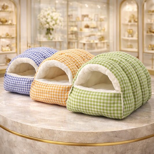 Panier Cocoon Hiver pour Chien & Chat – Ultra Confort