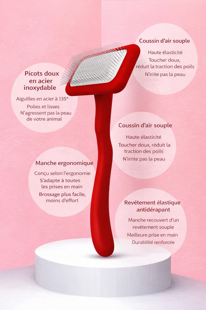 Brosse Professionnelle pour Chiens – Soin Complet du Pelage