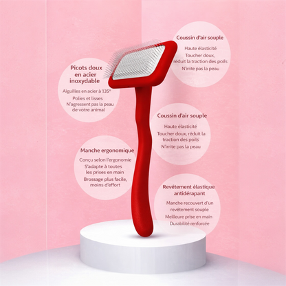 Brosse Professionnelle pour Chiens – Soin Complet du Pelage