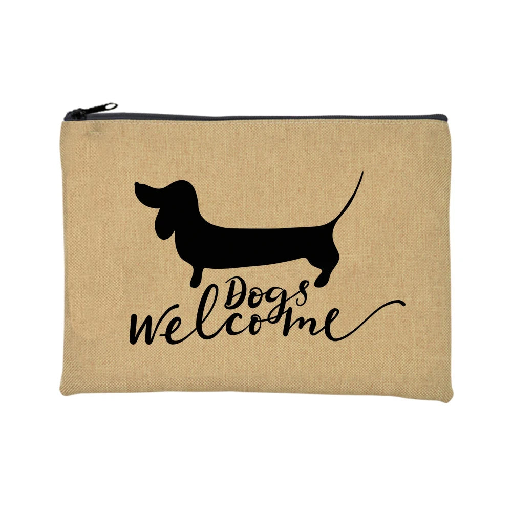 Trousse de maquillage Teckel - Petites pattes, grande attitude