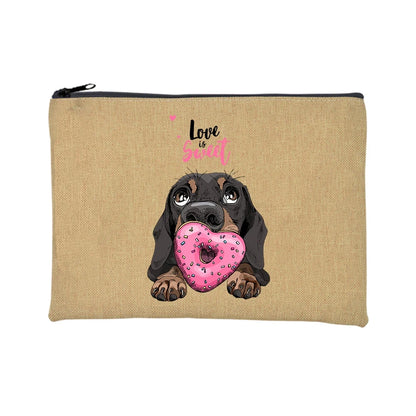 Trousse de maquillage Teckel - Petites pattes, grande attitude