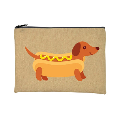 Trousse de maquillage Teckel - Petites pattes, grande attitude