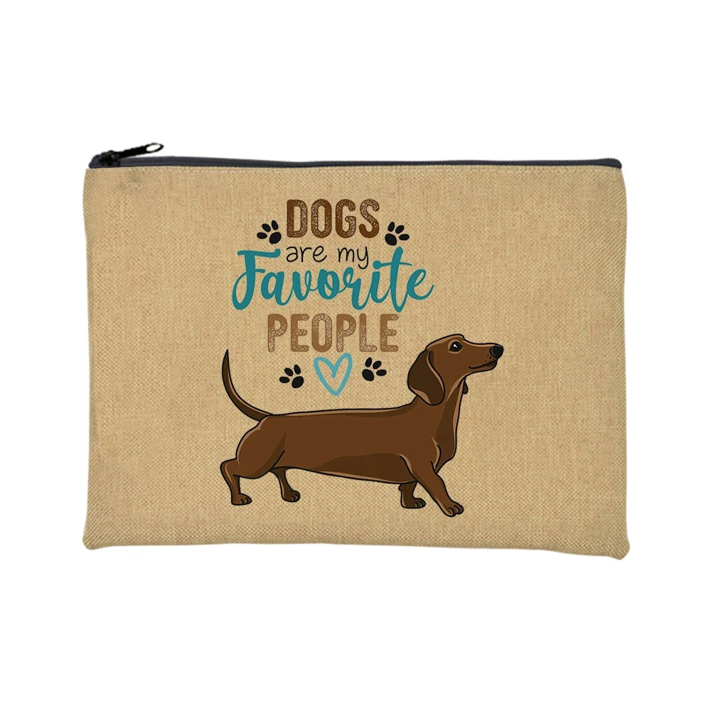 Trousse de maquillage Teckel - Petites pattes, grande attitude