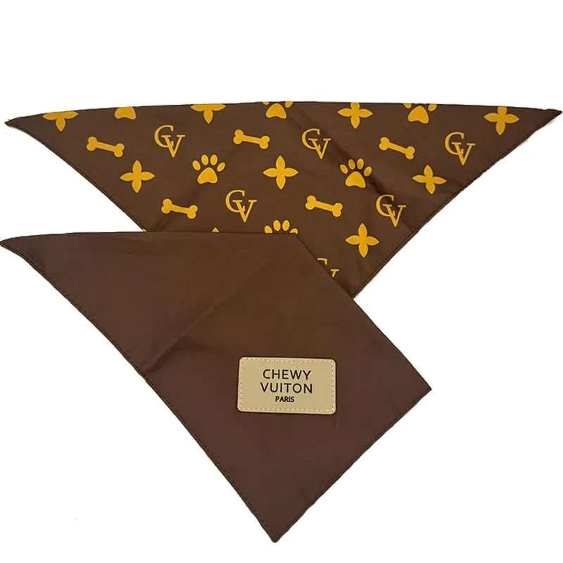 Bandana Luxe Réversible et Respirant pour Chien