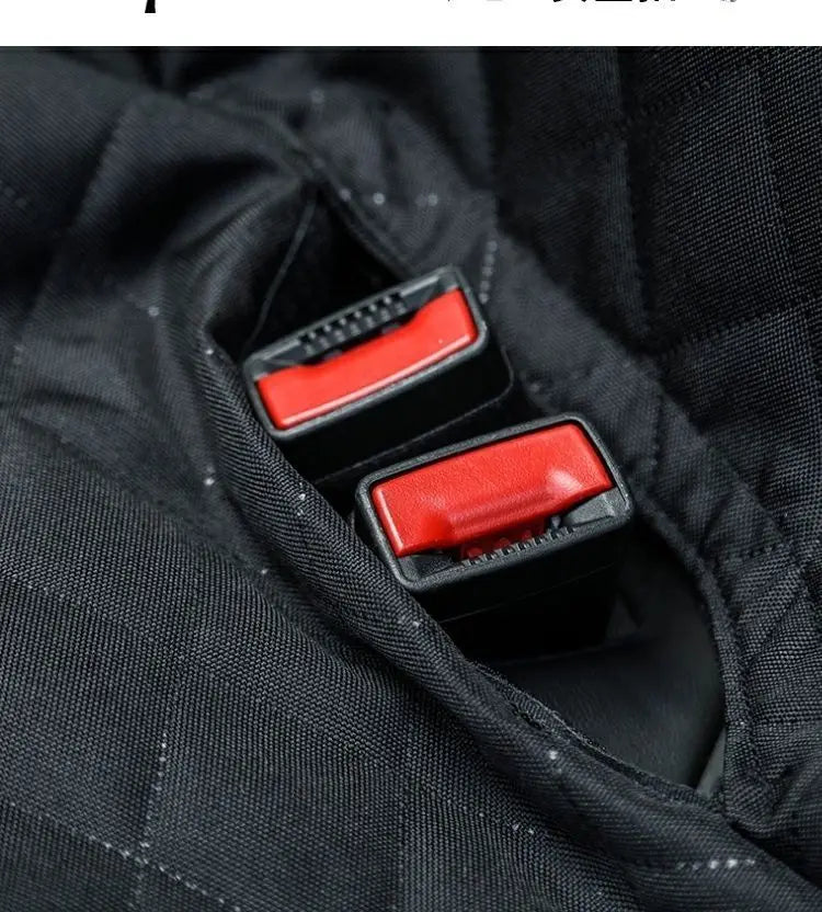 Housse de siège auto pour chien - Imperméable avec accoudoir central