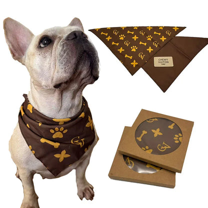 Bandana Luxe Réversible et Respirant pour Chien