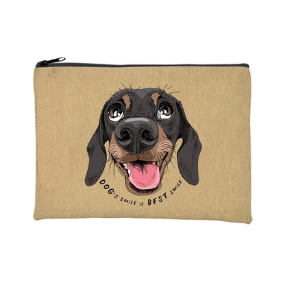 Trousse de maquillage Teckel - Petites pattes, grande attitude